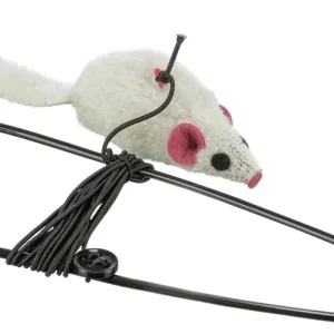 Aktuell TRIXIE Plüschmaus für Türrahmen 8 cm / 190 cm